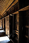 Myanmar - Mandalay, Shwenandaw Kyaung (the Golden Palace) a wonderful example of the Burmese unique teak architecture and wood-carving art. 